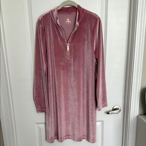 Spartina 449 Berry Wave Velour Dress